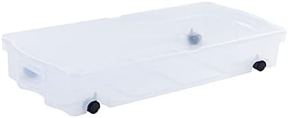 Rubbermaid 68 Quart Under the Bed Low Profile Storage Boxes - Image 4