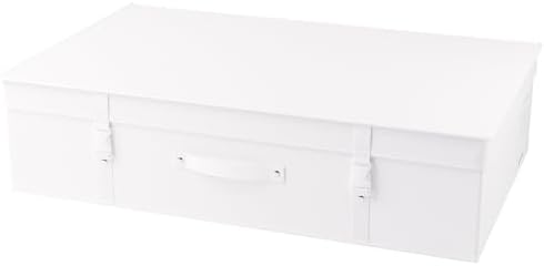 HANGERWORLD Large White Wedding Dress Box Storage by Hangerworld