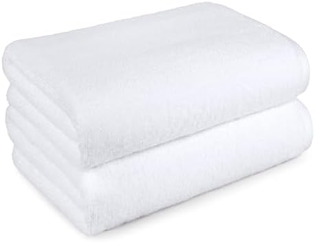 Amazon Basics 2-Piece Quick-Dry Oversize Bath Towel, 100% Cotton by AmazonBasics