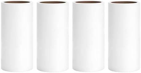 Lint Roller Refills 4 inch Extra Sticky Pet Hair Roller Replacement Refills Only by MINGRACE