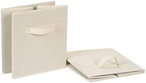 Amazon Basics Collapsible Fabric Storage Cube Bins Organizer - Image 4