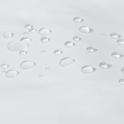 Amazon Basics Bathroom Shower Curtain, Water Repellent Fabric - Image 5