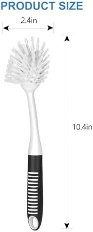 SetSail Dish Brush with Handle, 3 Pack Stiff Bristles Dish Scrubber - Image 2