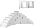Magic Sponge Eraser 100 Pack, GRS Certified Melamine Sponge by ISDGER