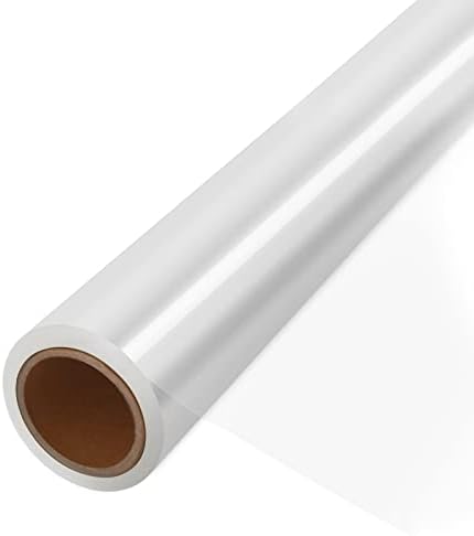 JOYIT Clear Cellophane Wrap Roll 100ft X 17.5in, 3 Mil Thick by JOYIT