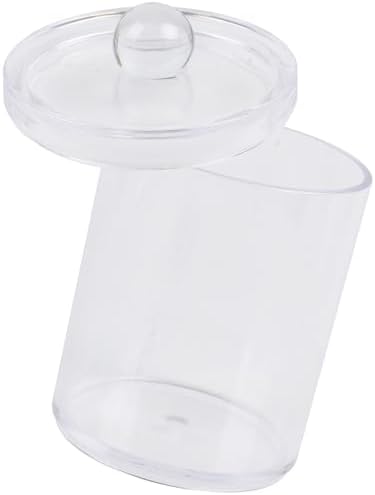 1 Pack Acrylic Qtip Holder Dispenser, Canisters Apothecary Jar - Image 4