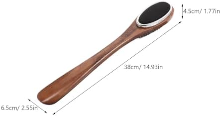 NOLITOY Wood Bristle Clothes Brush Suede Shoe Cleaner - Image 2