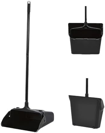 Standing Dustpan，Upright Commercial dust pan by PrimeroBasics