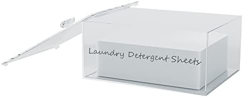 Acrylic Laundry Detergent Sheets Dispenser by YeeBeny
