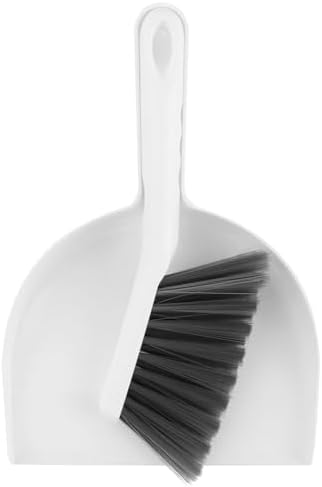 Mini Broom and Dustpan Set, Small Dust Pan and Brush Set by ZHAYAO