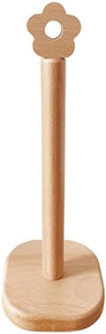 Paper Towel Holder, Wooden Kitchen Roll Stand Organizer Free Standing, by Cambiar