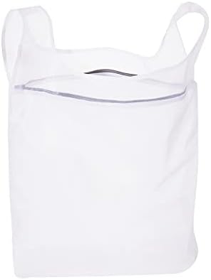 Mesh Laundry Bag Hanging Laundry Hamper Travel Laundry Bag, Machine Washable by Watshi