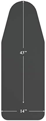 Mabel Home Ironing Board Padded Cover, 100% Cotton - Image 4
