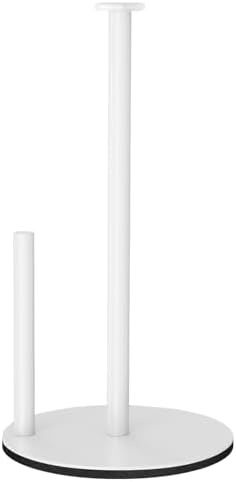 White Paper Towel Holder, Stainless Steel, by Decorateyourhome