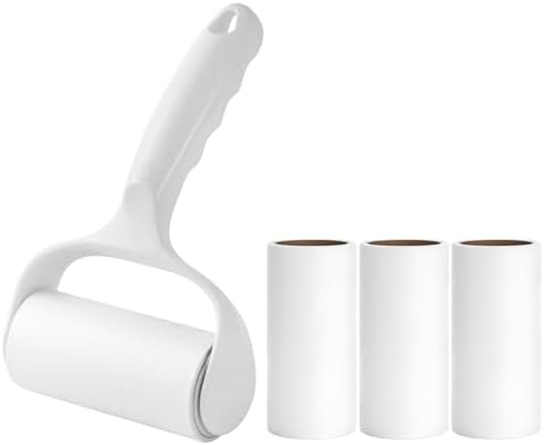 Flat Surface Lint Roller for Pet Hair Extra Sticky Lint Remover for Couch by MINGRACE