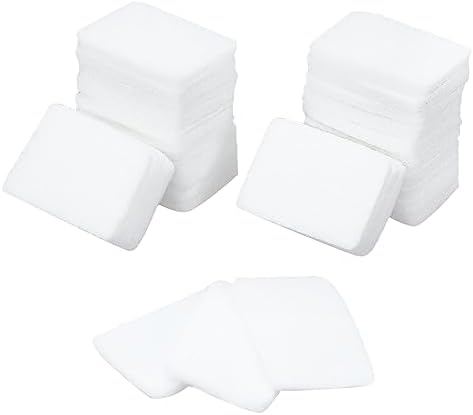 PH PandaHall 100pcs Unscented Refill Pad 1.1×0.8" Unscented Aroma Pads White by PHPandaHall