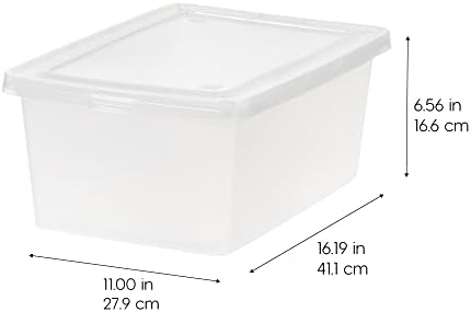 IRIS USA 12-Pack 15 Qt Storage Bins - Image 2