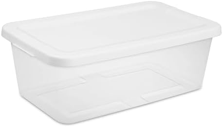 Set of 6 Quart Storage Boxes - Image 2