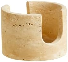 Natural Beige Travertine Marble Sponge Holder by PHINILUX