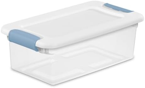Sterilite 48-Pack Latching Box, Under Bed Storage Bins by Sterilite