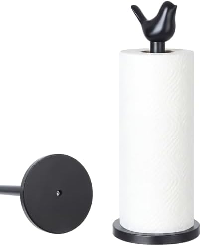 Bird Paper Towel Holder Kitchen Decor Detachable Paper Towel Holder Stainless by Singhoow