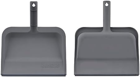 Superio Clip-On Dustpan with Rubber Lip by Superio