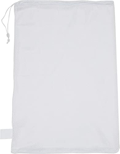 Champion Sports Mesh Equipment Bag – Heavy-Duty Nylon Drawstring Bag by ChampionSports