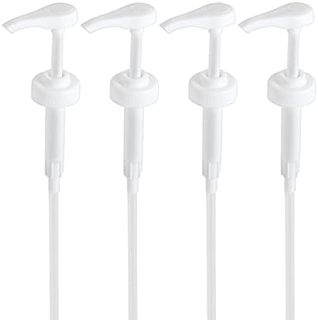 4 Packs Gallon Pump Dispenser, Leak Proof Dispenser by Watsango
