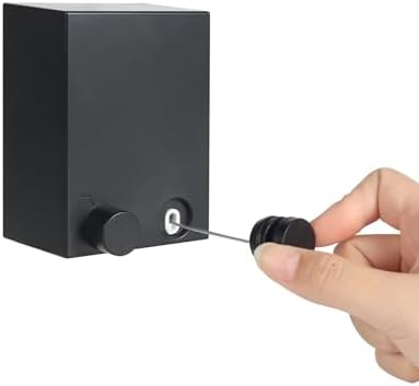 Invisible Retractable Clothes Line Indoor Non-Punch Retractable Wire Rope by SzGnays