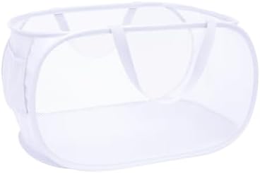 Collapsible Laundry Hamper Basket, Pop Up Mesh Foldable Bag by TEGOOL