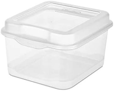 Sterilite FlipTop, Stackable Small Storage Bin - Image 6