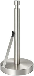 YUMORE Heavy Duty Paper Towel Holder Countertop Weighted Base Silver by YUMORE