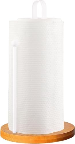 Wooden Paper Towel Holder Countertop, Kitchen-Towel-Holder FreeStanding by Unknown
