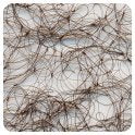 Hair Net Tiny Mesh Bouffant/Large Size, Medium Brown,1 Net Per Pack [Pack of 12]