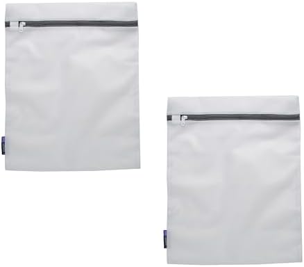 Laundry 360 2 Pack Large Mesh Wash Bag | Laundry | Washing Machine | Zipper by Unknown