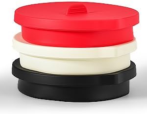 Silicone Bowl Liners for Kitchen,Silicone Liners Mixer for 5 Qt Tilt-Head KitchenAid Mixers,Mixer Bowl Accessories and Attachments with Lids,Black
