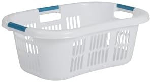 Rubbermaid Large Hip-Hugger Laundry Basket/Hamper, 1.5-Bushel, Stackable by Unknown
