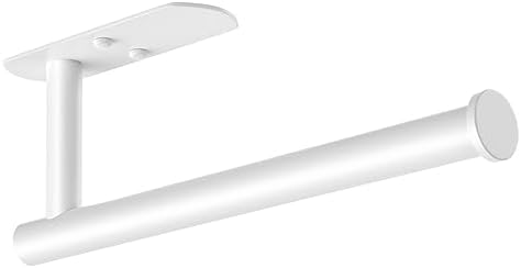 VAEHOLD Self Adhesive Paper Towel Holder Under Cabinet Mount, Wall Mounted - Image 6