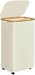 Laundry Basket with Wheels, 100L Hampers by Merkisa