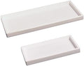 Spacewiser Countertop & Vanity Silicone Tray – 2 PC Set by Spacewiser