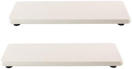 NiuYichee 2Pcs Stone Soap Trays Water Absorbing Diatomite Coaster by NiuYichee