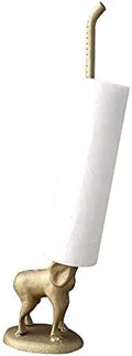 WallCharmers Gold Paper Towel Holder, Metal Toilet or Kitchen Paper Holder by WallCharmers