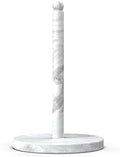 Koville African Natural Marble Paper Towel Holder Countertop, Genuine Stone by Koville