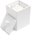 Bathroom Qtip Holder, Resin Cotton Swab Holder by HOME