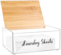 Acrylic Laundry Detergent Sheets Holder by VOTLEVT