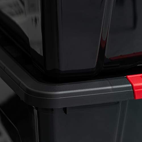 IRIS USA 4-Pack 72 Quart Storage Bins - Image 6