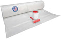 Clear Construction Plastic Sheeting 6 mil x 20' x 100' LDPE Film Roll by IDLPackaging