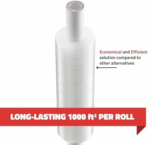 Simply Cool 4 Pack Stretch Wrap 11 Inch 1000 Ft 60 Gauge - Image 4