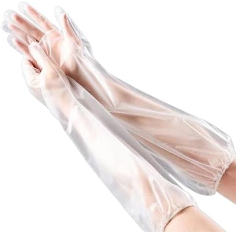 Hipifans Long Sleeve Cleaning Gloves, Dishwashing, Gardening by Hipifans