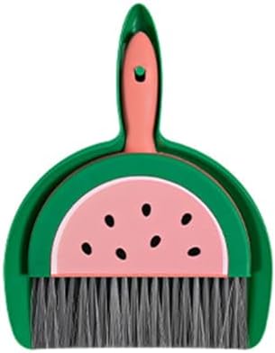 Mini Dustpan and Broom Set Compact Watermelon Lemon Small Hand Dustpan and by simplmasygenix